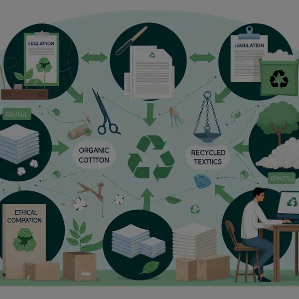 Comment une entreprise de mode peut-elle se conformer à la législation sur l'utilisation de matières premières éthiques?